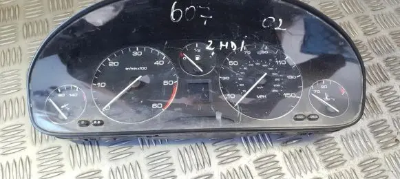 Peugeot 607 Speedometer (instrument cluster) 9629598880