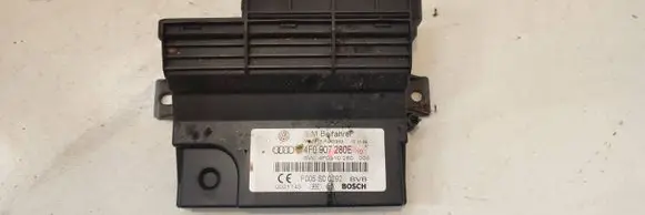 Audi Q7 4L Power management control unit 4F0907280E F005S00292 4F0910280