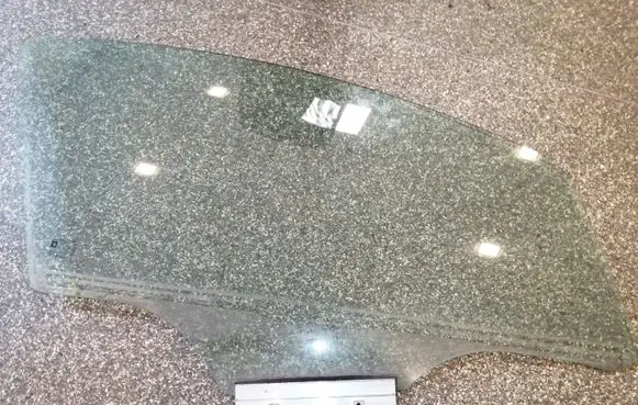 Opel Corsa D Front door window glass four-door 