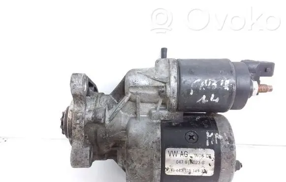 Skoda Fabia Mk1 (6Y) Starter motor 047911023G