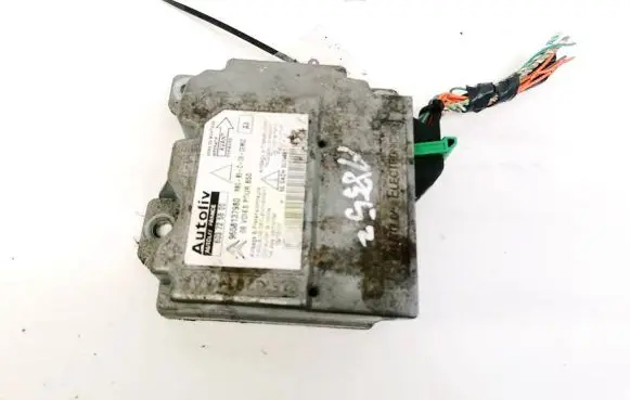 Citroen C4 I Airbag control unit/module 9658137980 603725800