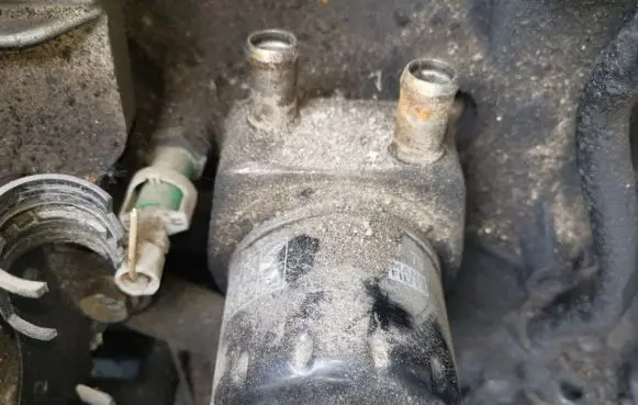 Renault Scenic I Engine oil radiator 