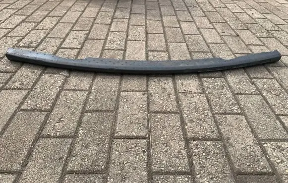Front bumper foam support bar