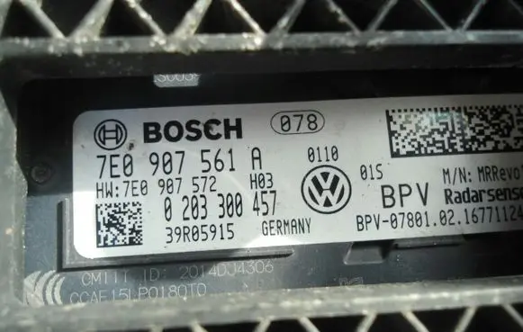 Volkswagen Transporter - Caravelle T5 Distronic sensor radar RADAR2049