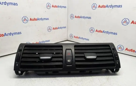 BMW X6 E71 Dash center air vent grill 7161801 64227161801