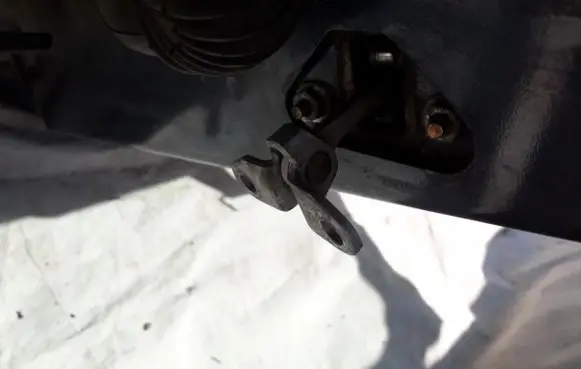 Citroen C8 Front door check strap stopper 