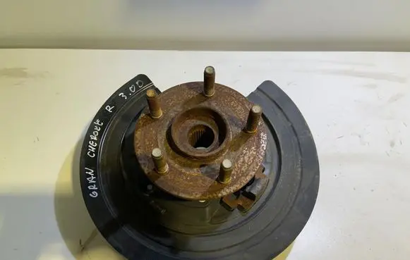 Rear wheel hub