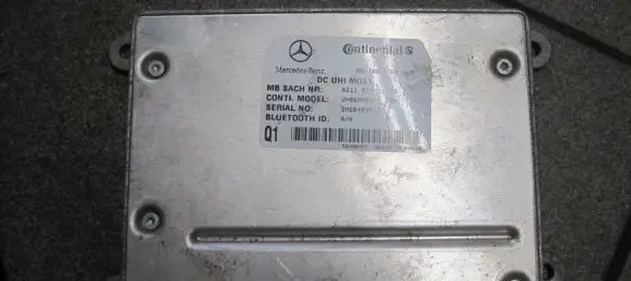 Mercedes-Benz E W211 Bluetooth control unit module A2118701885