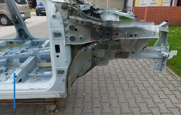 Nissan Qashqai J12 Front side member NISQASPod256007