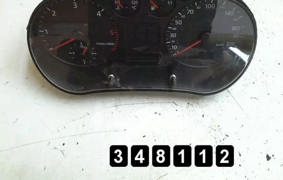 Audi A3 S3 8L Speedometer (instrument cluster) 110008894001