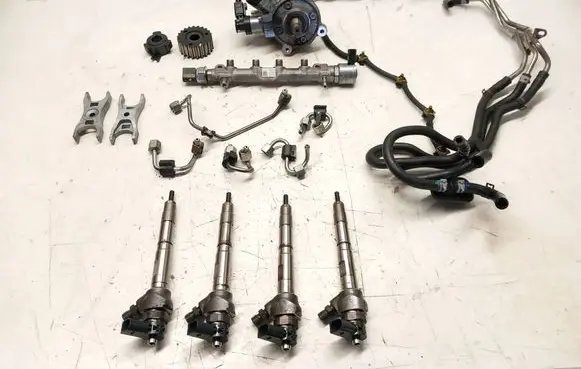 Audi A6 S6 C7 4G Fuel injection system set 04L130277AE