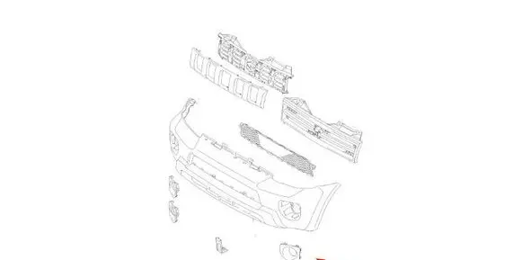 Suzuki Jimny Front grill 8595738700039