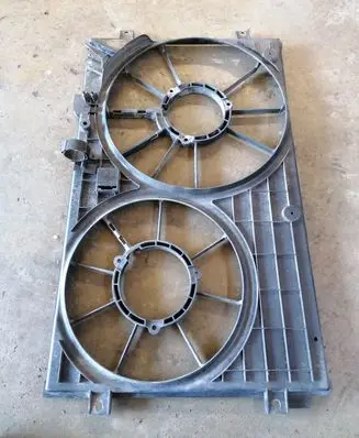 Audi A3 S3 8P Radiator cooling fan shroud 1K0121207T