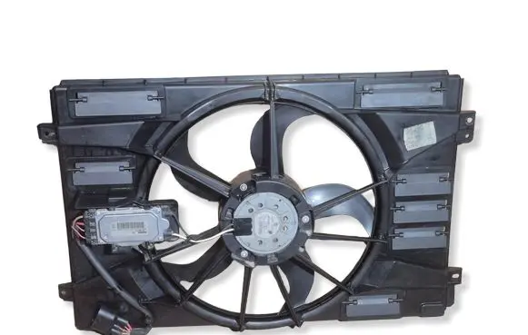Volkswagen Touran II Electric radiator cooling fan 1K0121203AN 09151000 0130307177