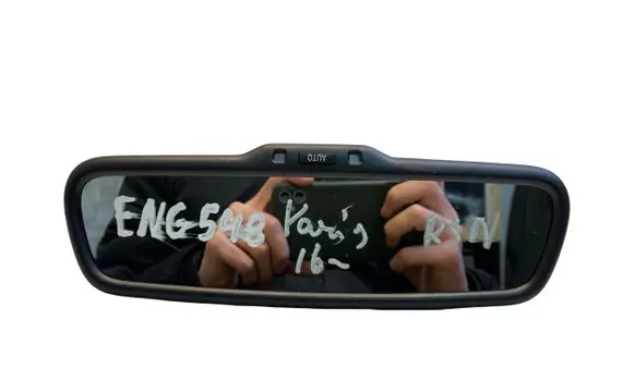 Toyota Yaris Rear view mirror (interior) 878100WK00 E11026005
