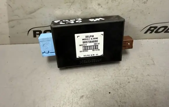 Peugeot 407 Alarm control unit/module 9657384680 051205 98142902