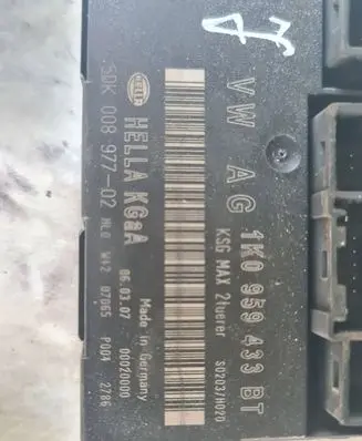 Volkswagen Golf V Comfort/convenience module 1K0959433BT 00020000 5DK00897702
