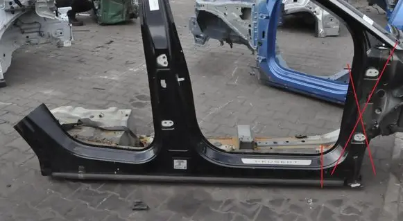 Peugeot 3008 III Side car body part 