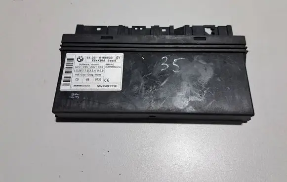 BMW 5 E60 E61 Comfort/convenience module 9168833 5WK49111C