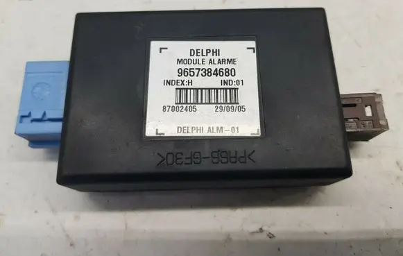 Citroen C4 I Alarm control unit/module 9657384680 nr1695