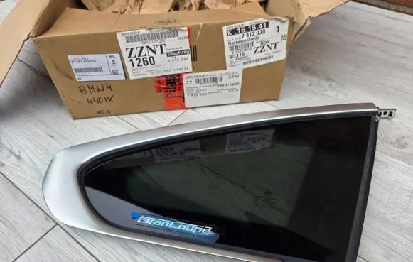 BMW 4 F36 Gran coupe Rear side window 51377412030