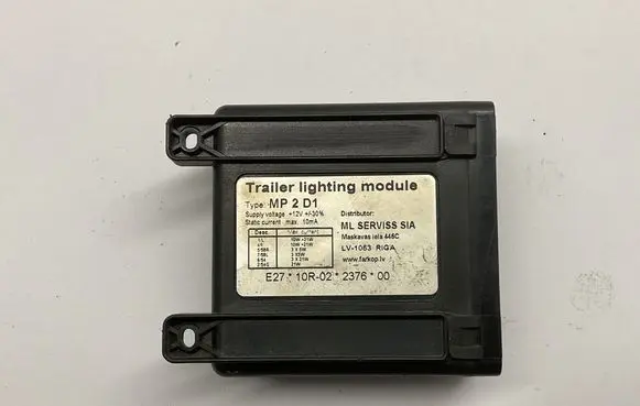 Volkswagen Transporter - Caravelle T5 Tow bar trailer control unit/module MP2D1 10R02237600