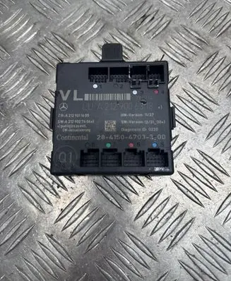 Mercedes-Benz E W212 Door control unit/module A2129006318 A2129011605