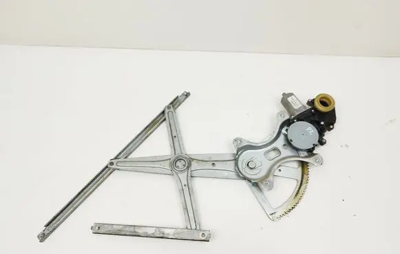Front door window regulator with motor