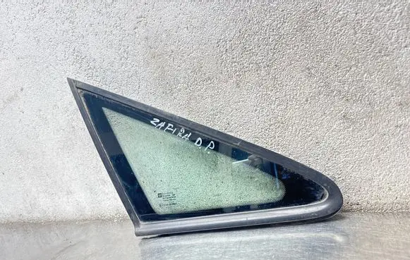 Opel Zafira A Front door vent window glass four-door DOT36AS2M129 43R007022 7096