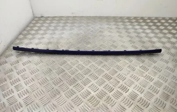 Rear bumper trim bar molding