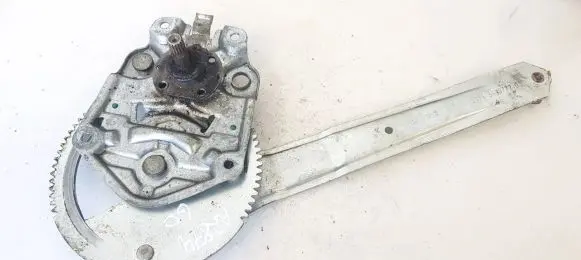 Sliding door window regulator with motor