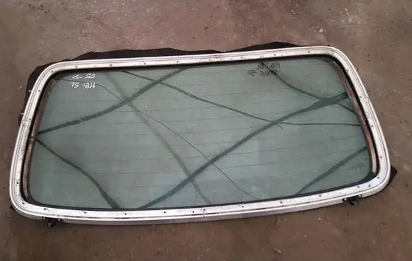 Mercedes-Benz SL R230 Rear windscreen/windshield window 43R001057 DT77M63100AS2