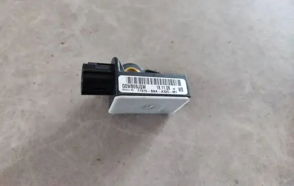 Airbag deployment crash/impact sensor