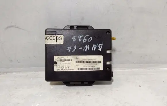 BMW 6 E63 E64 GPS navigation control unit/module 10R022956