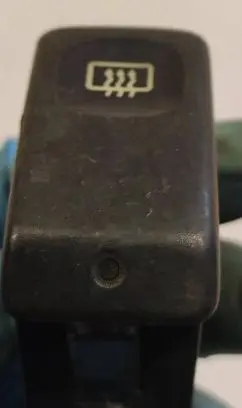 Volkswagen Golf II Windscreen/window heater switch 191959621