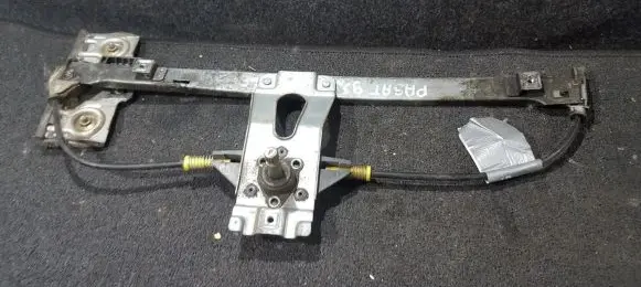 Sliding door window regulator with motor