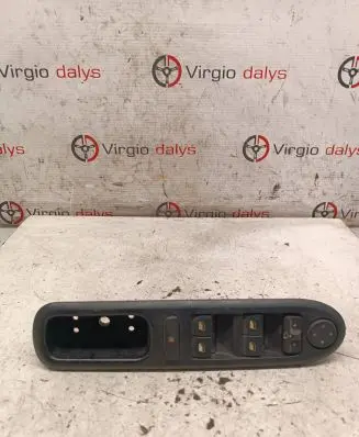 Peugeot 407 Electric window control switch 96468704xt 579220205