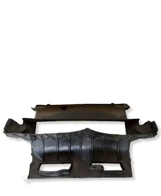 Volkswagen Touareg II Radiator cooling fan shroud 7P6121293