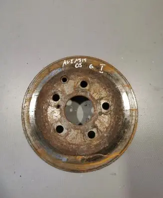 Toyota Avensis T250 Rear brake disc
