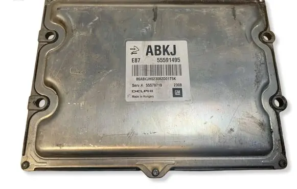 Opel Astra J Engine control unit/module ECU 55591495 55579719