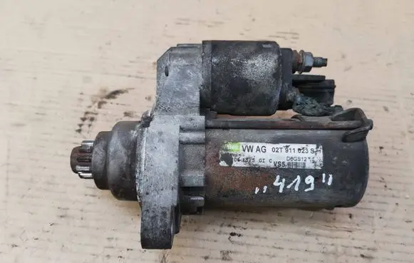 Volkswagen Polo IV 9N3 Starter motor 02T911023S D6GS12