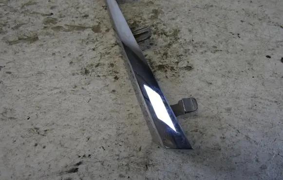 Toyota Yaris Front bumper splitter molding 531240D490
