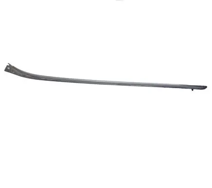 Front door glass trim molding