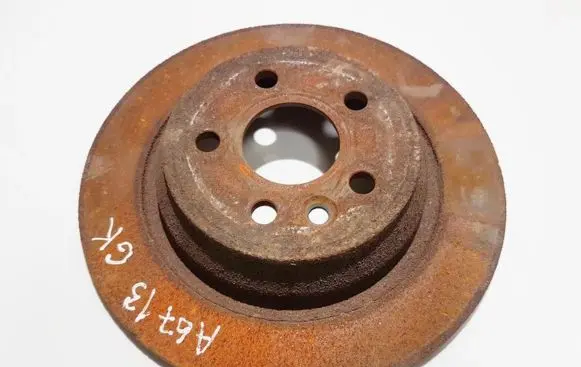 Ford Mondeo MK IV Rear brake disc neventiliuojamas