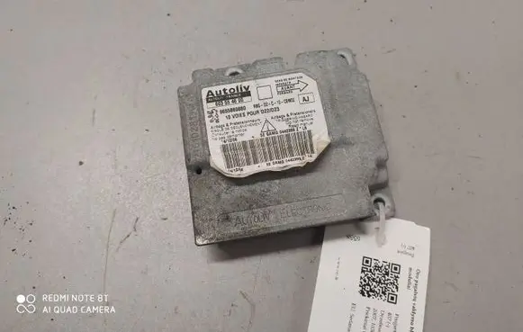 Peugeot 407 Airbag control unit/module 9655880880 603554600 216102810