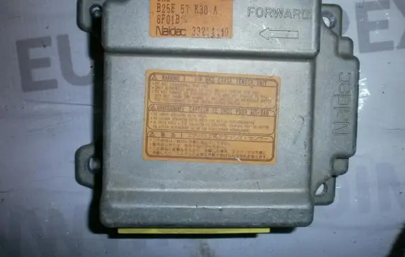 Mazda 323 F Airbag control unit/module B25E57K30A 3321449