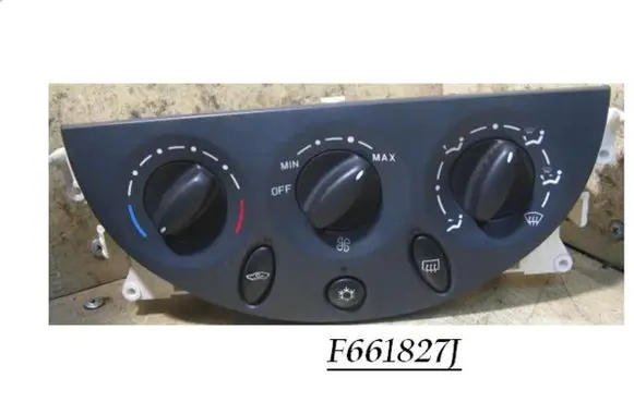 Citroen C5 Climate control unit F661827J