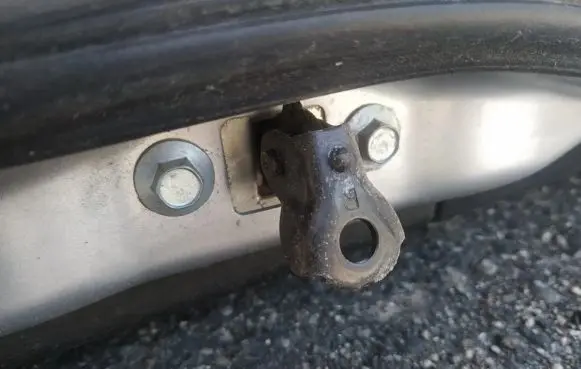 Rear door check strap stopper