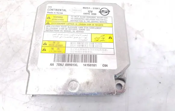 SsangYong Actyon sports II Airbag control unit/module 8625131041 5WY64096