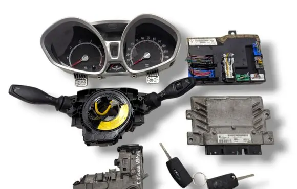 Engine ECU kit and lock set